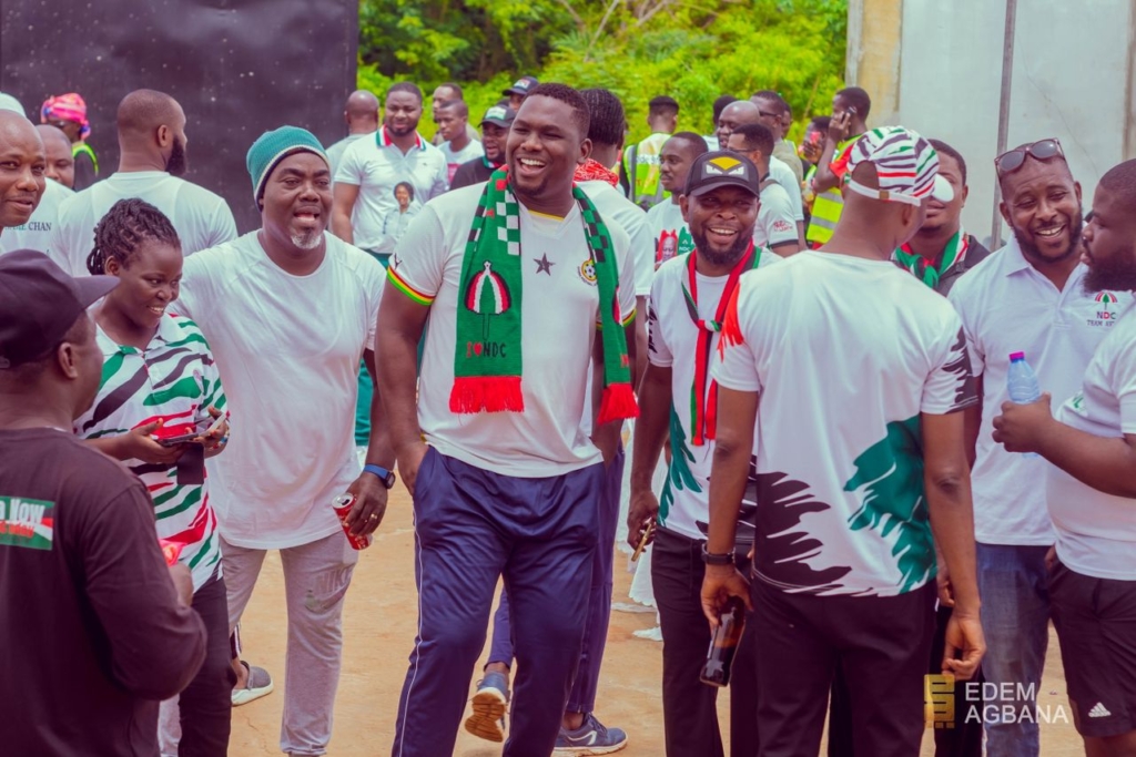 Thousands walk in Ketu North for NDC