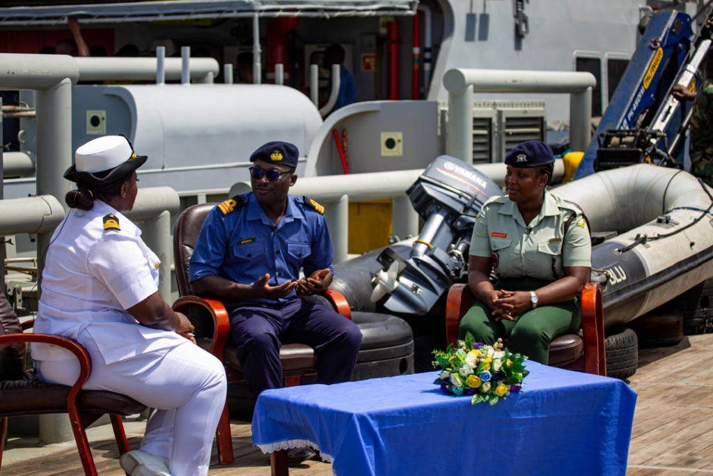 Joy Prime’s Prime Morning celebrates May Day with gallant Officers of Ghana Navy