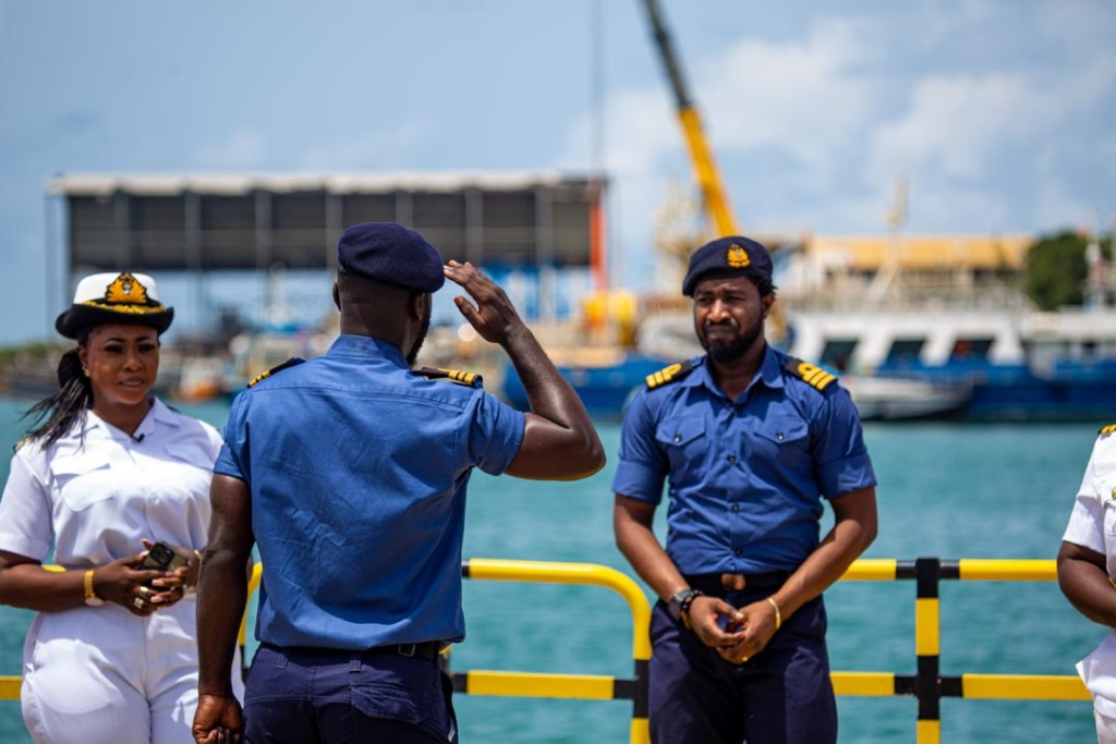 Joy Prime’s Prime Morning celebrates May Day with gallant Officers of Ghana Navy