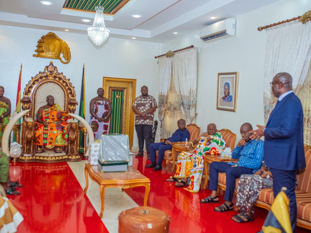 Make GNPC great again – Asantehene to new CEO