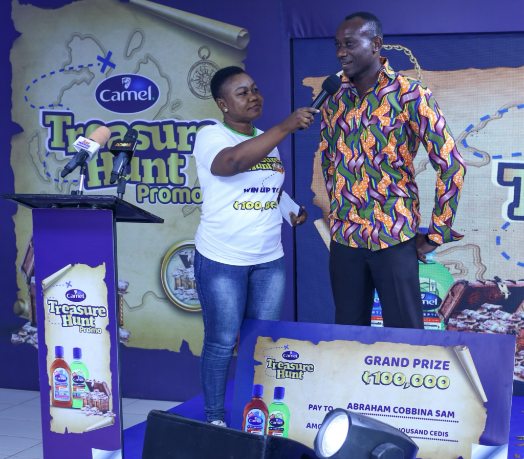 Camel Treasure Hunt Promo awards GH¢100,000 grand prize