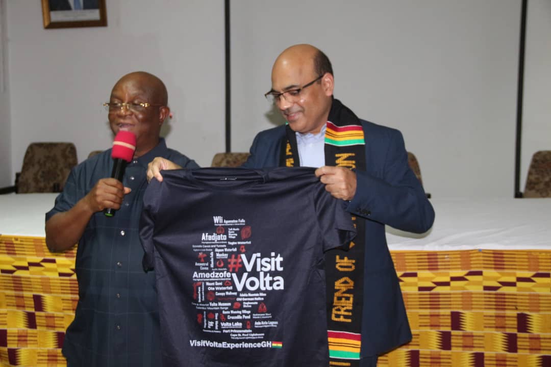 India High Commissioner to Ghana calls on Volta Regional Minister - Vimarsana News