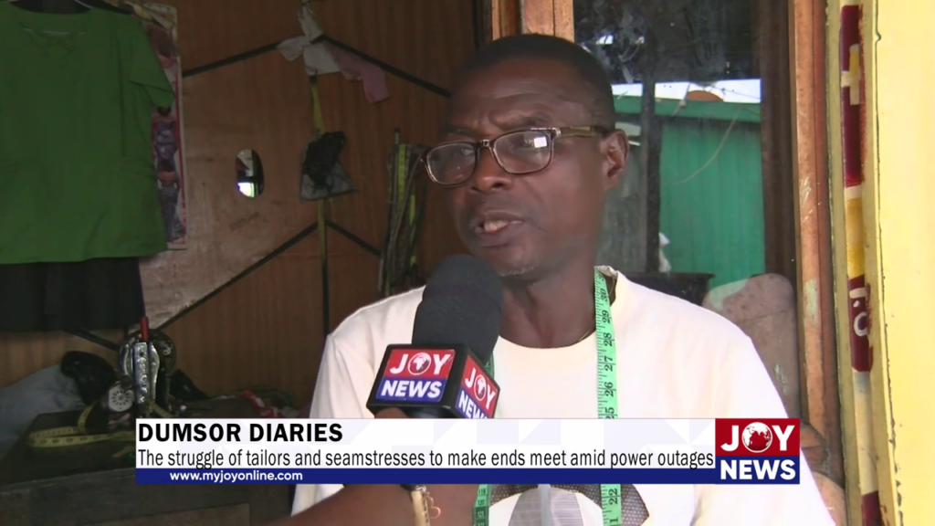 Dumsor Diaries: The struggle of tailors and seamstresses to make ends meet