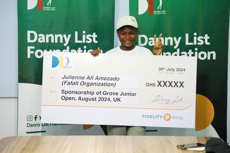 Danny List supports young golfer to participate in International golf in London