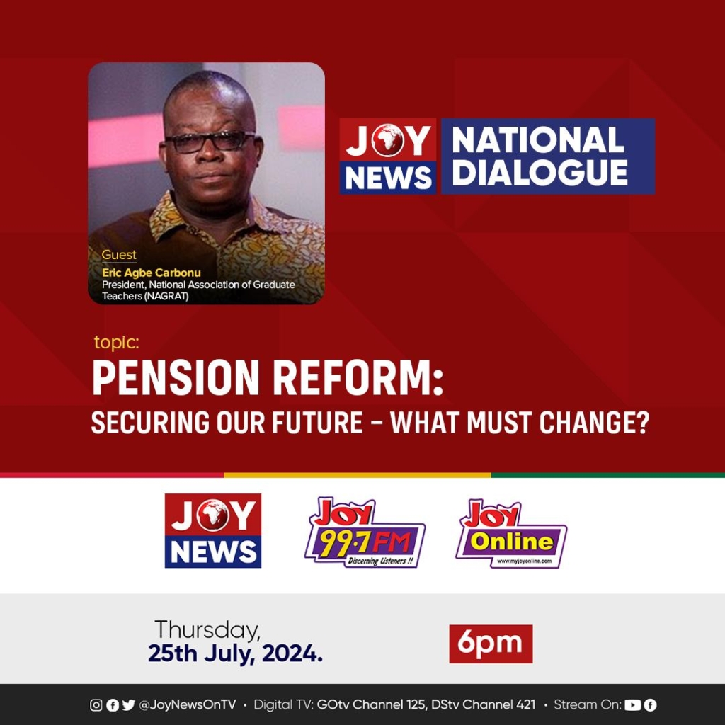Playback: JoyNews National Dialogue on pension reforms in Ghana