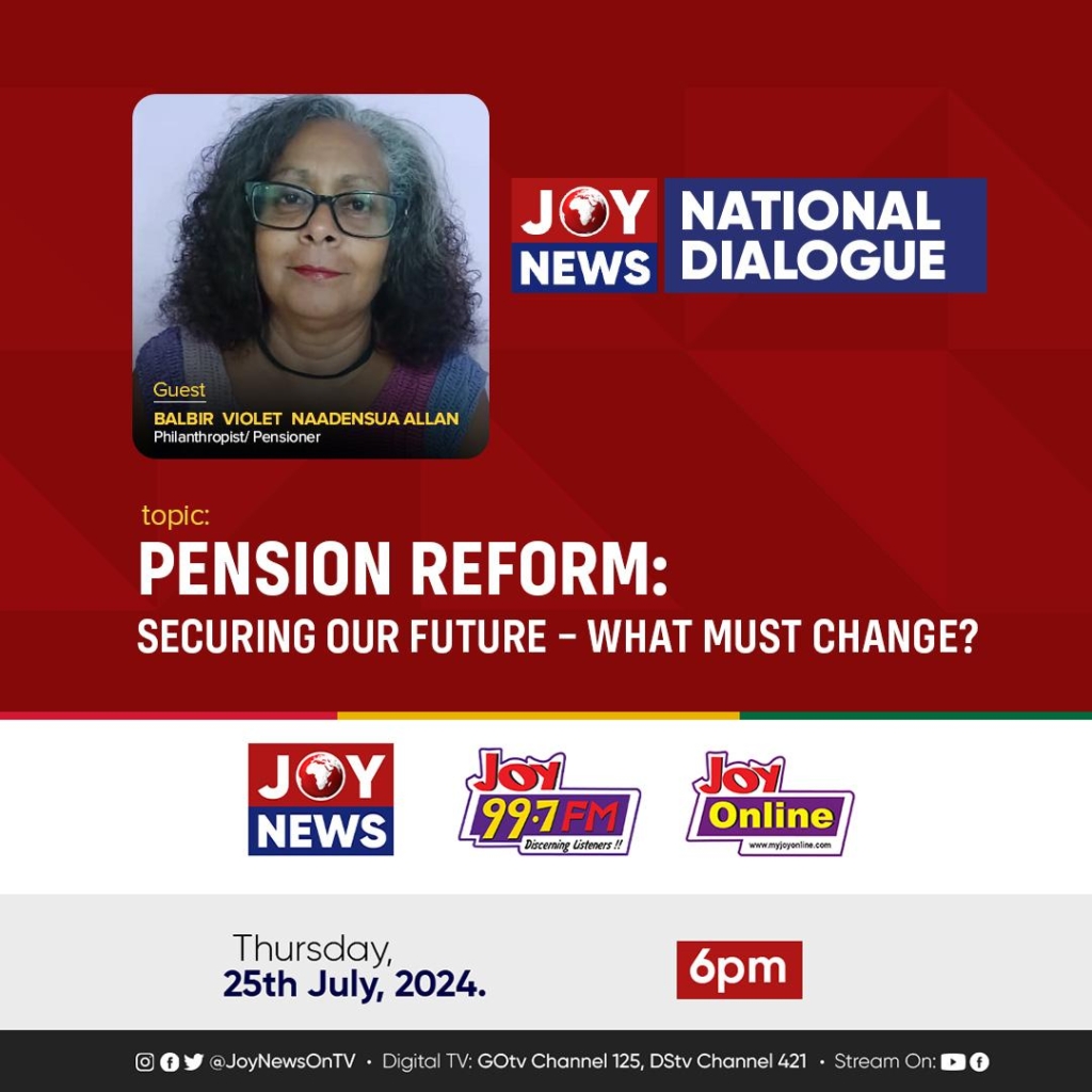 Playback: JoyNews National Dialogue on pension reforms in Ghana