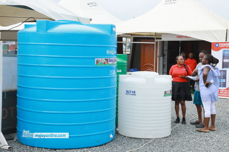 The JoyNews/Ecobank mini-fair which was opened on Friday enters its second day at the Accra Shopping Mall’s Ghud Park.