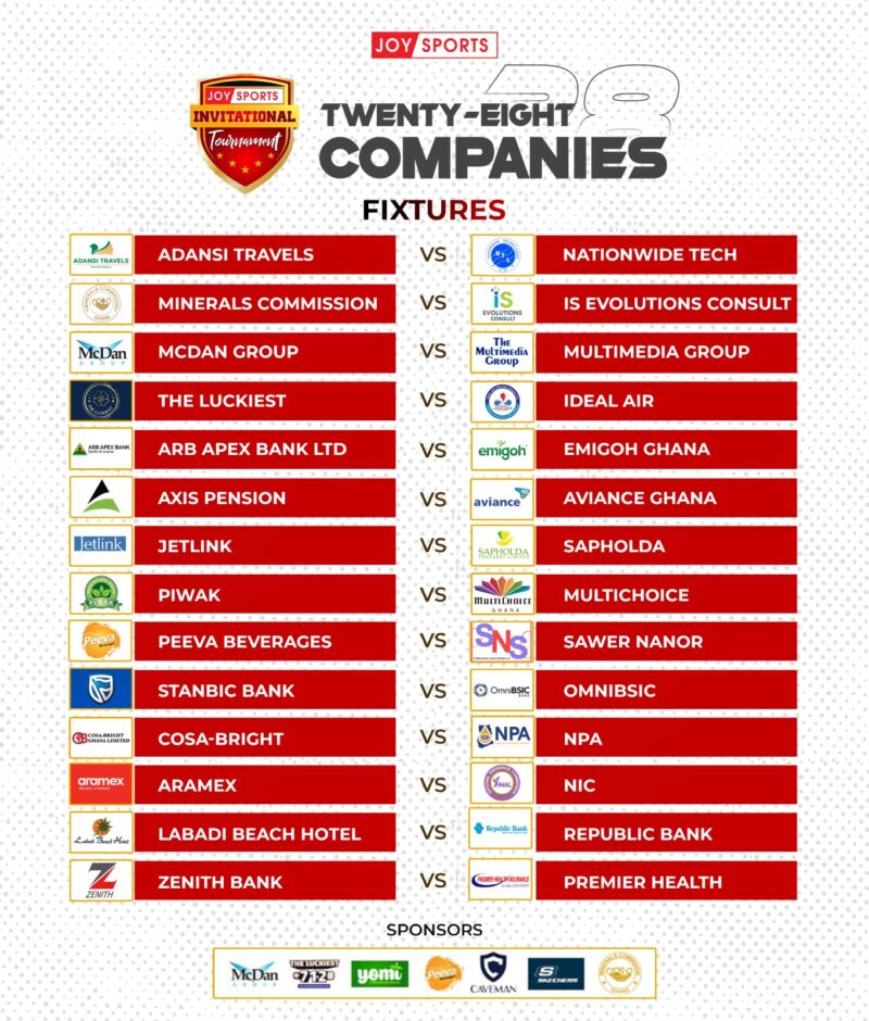 JoySports Invitational: Check out full draw and fixtures for football event