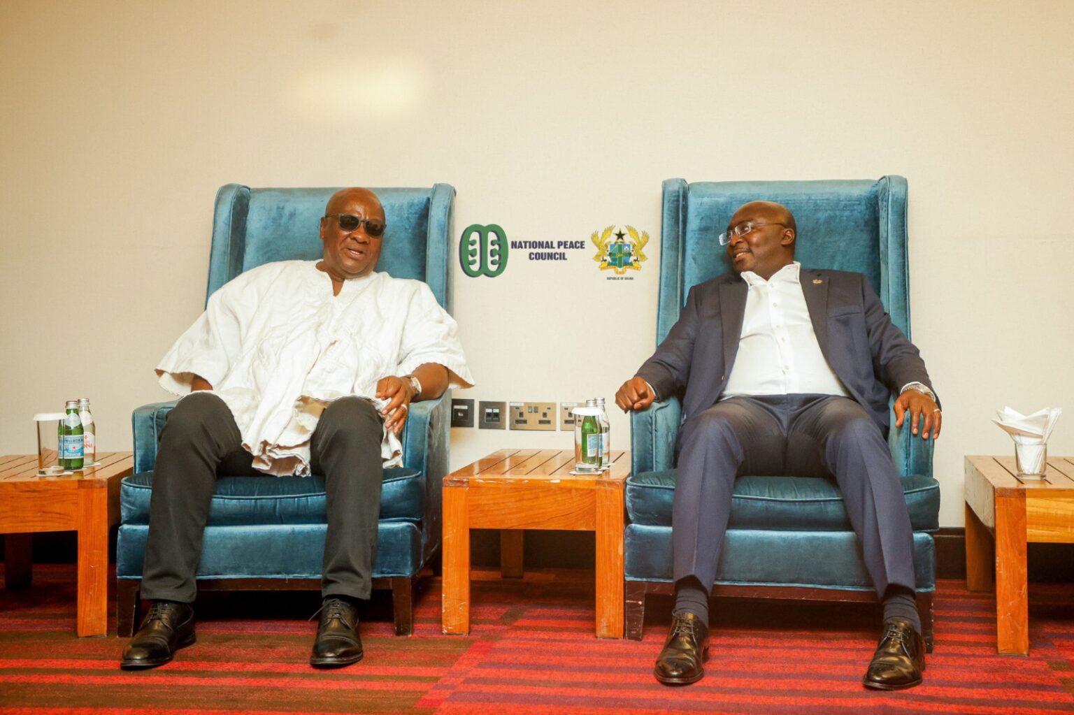 Effective leadership behind Cedi’s gain – Mahama reponds to Bawumia 2 Mahama and Bawumia