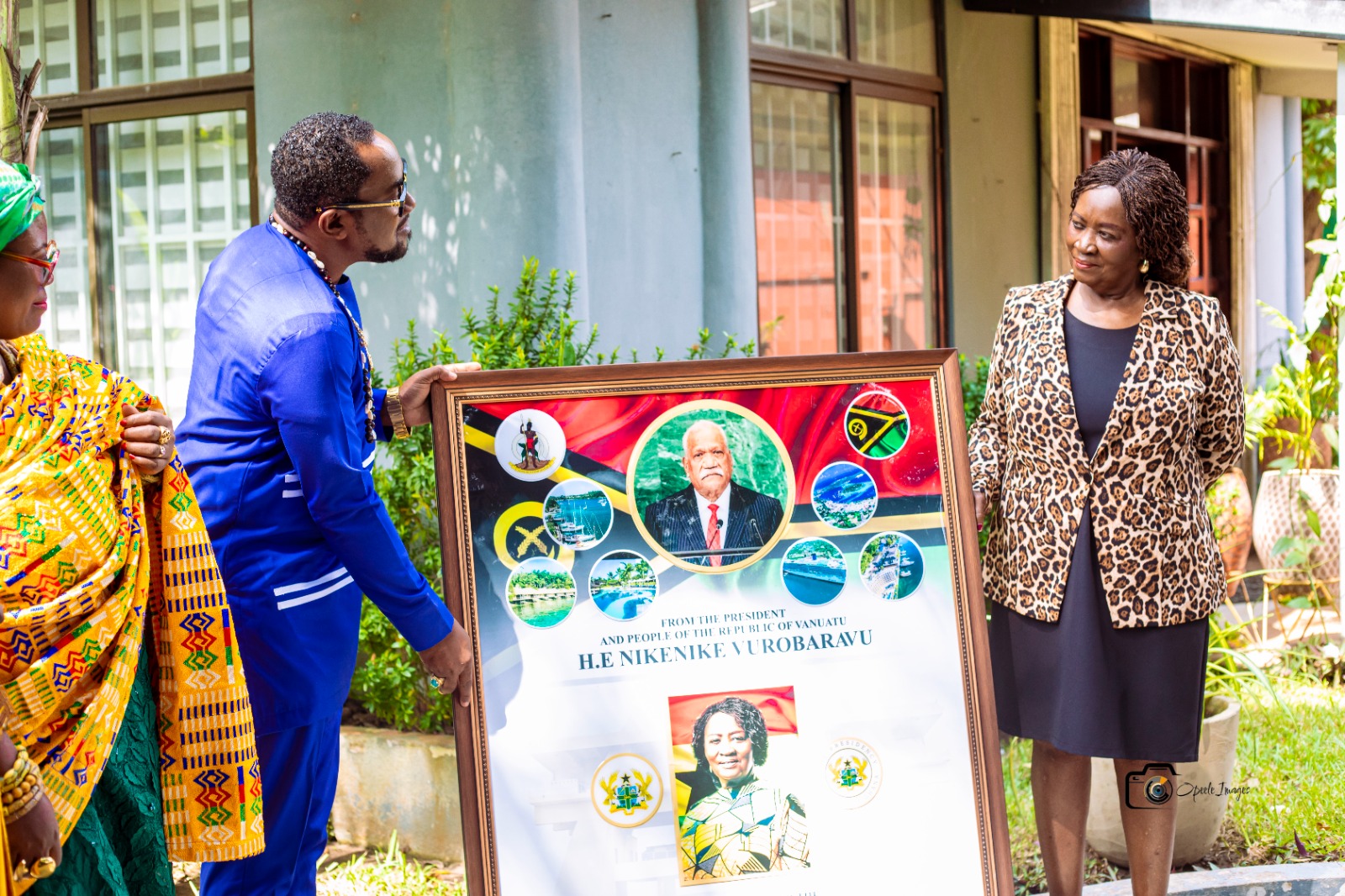 Vanuatu Trade Commission Ghana delegation meets Veep Prof. Naana Opoku-Agyemang to discuss innovation and development