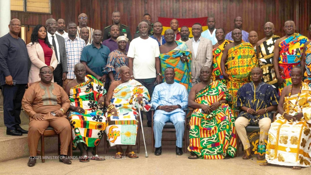 Lands Minister vows to reset Ghana’s mining sector; seeks Western Regional Chiefs’ backing – MyJoyOnline