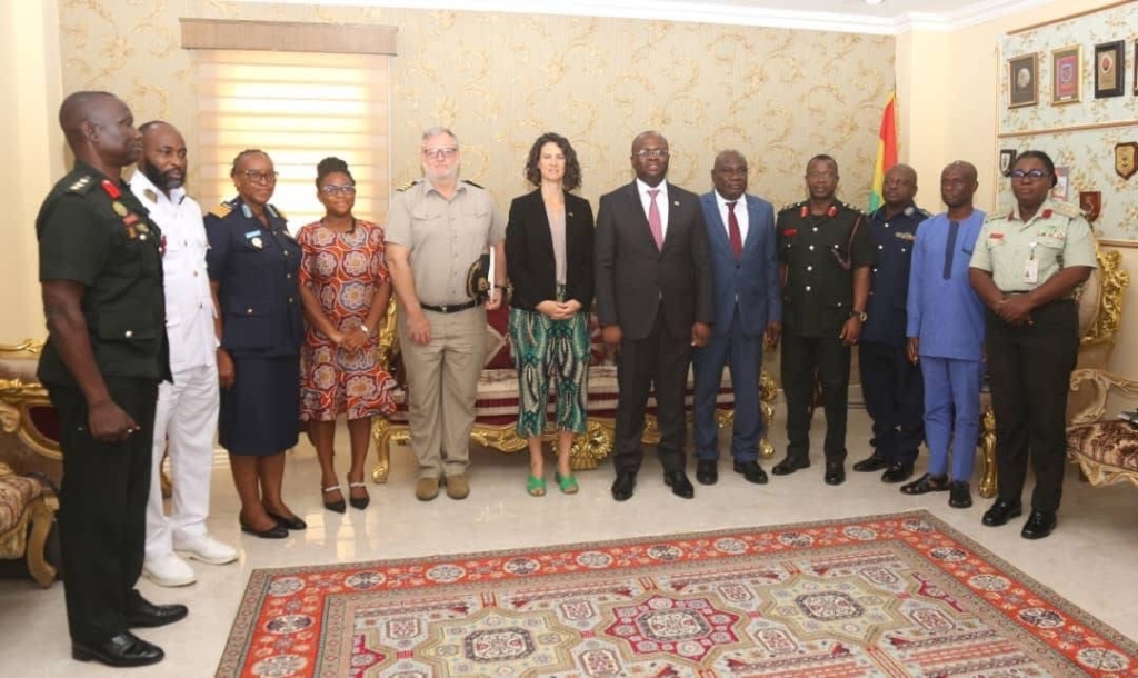 Defence Minister Omane Boamah engages diplomats on security cooperation – MyJoyOnline