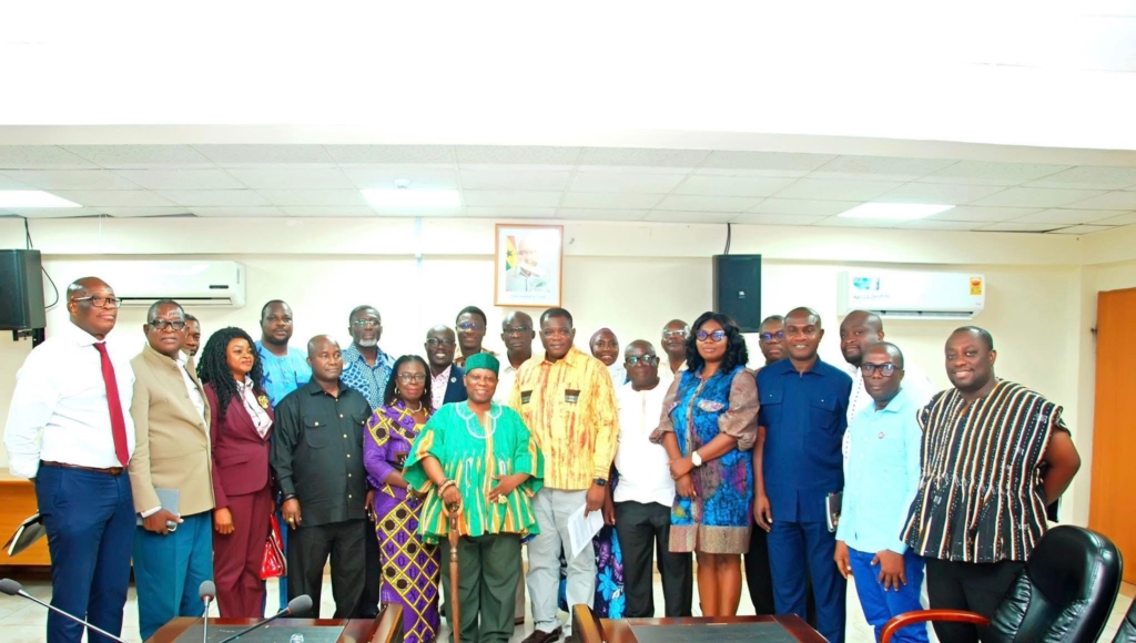Chamber of Construction Industry pays courtesy Call on Roads Minister – MyJoyOnline