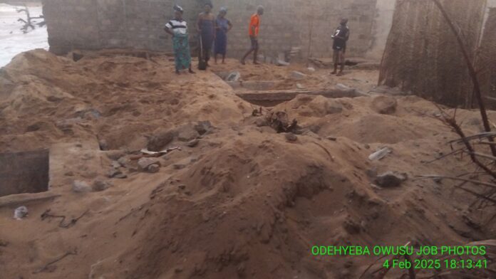 Bodies exhumed after tidal waves ravage Salakope, Agavadzi – MyJoyOnline