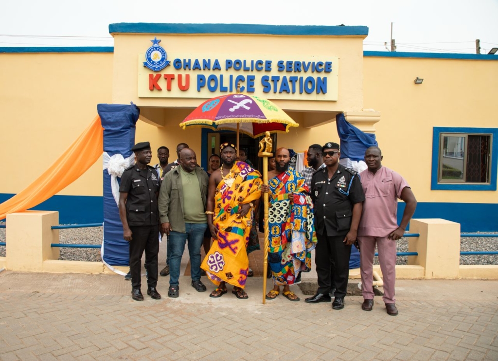 Dr. Oseadeeyo Nana Kumi Kodie donates ultra-modern police station to Koforidua – MyJoyOnline