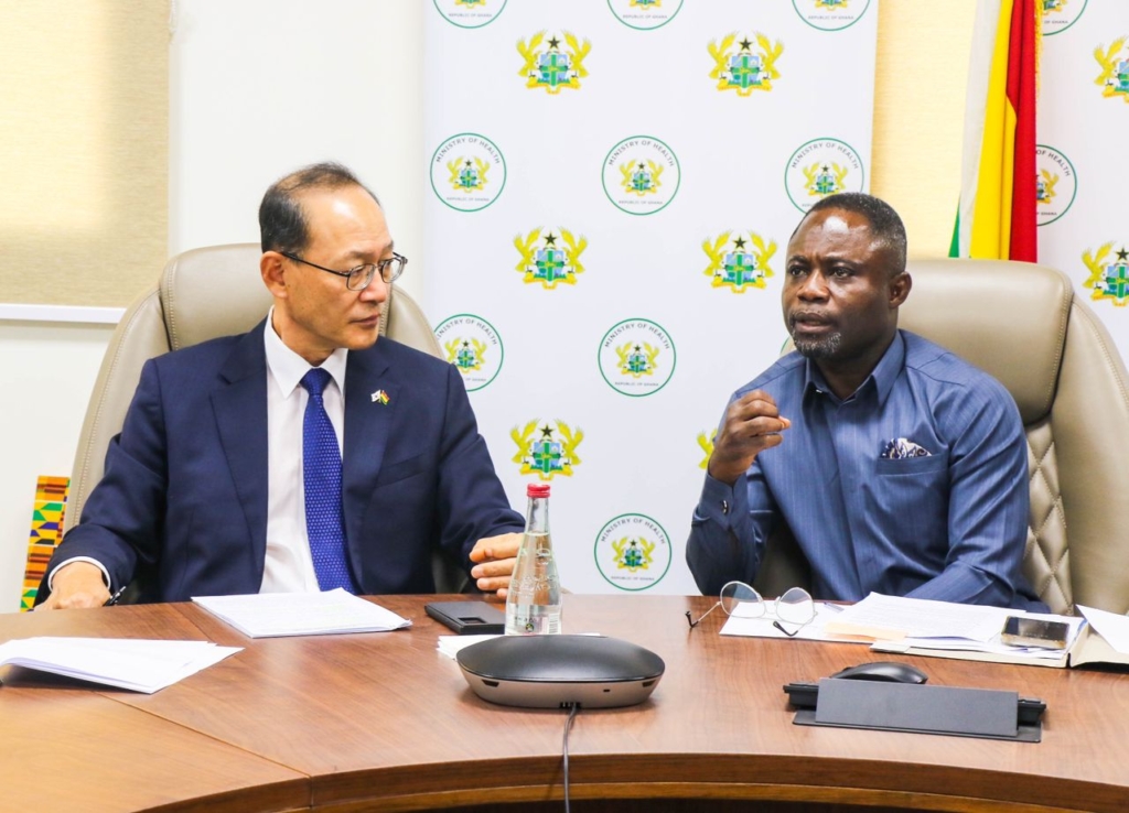 Korean Ambassador pays courtesy call on Health Minister – MyJoyOnline