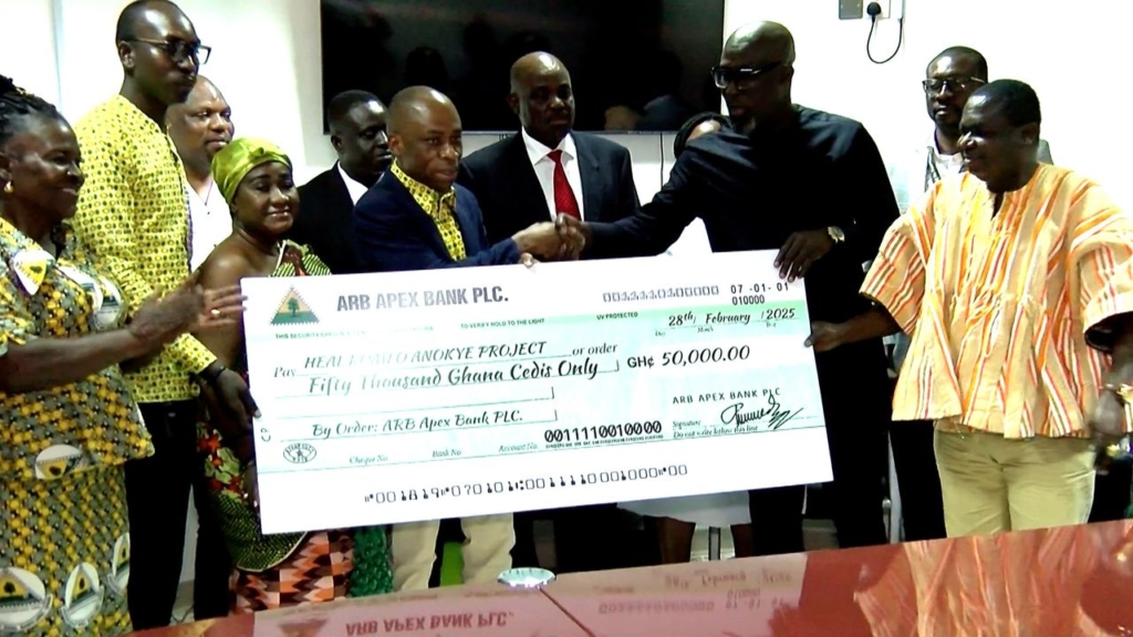 ARB Apex Bank and Association of Rural Banks in A/R donate GHs160k to support ‘Heal KATH’ project – MyJoyOnline