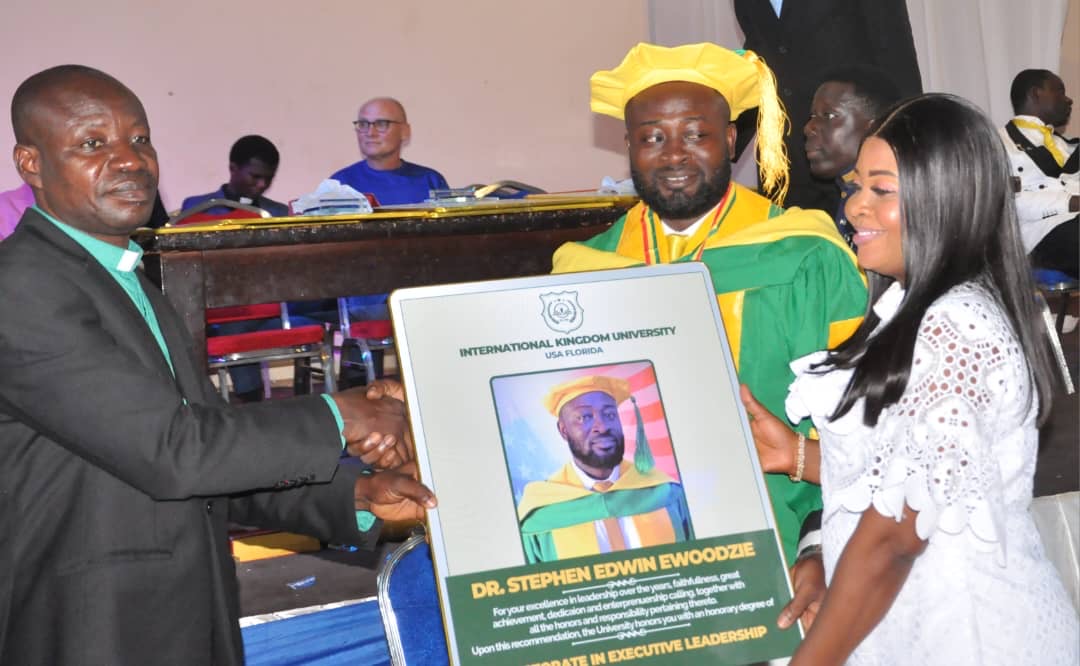 Stephen Edwin Ewoodzie receives a doctorate for community development 2 f4bb60d9 9420 485f 9fd1 4325c32a8456