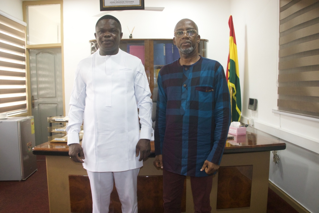 Rex Omar meets Registrar of Ghana Scholarship Secretariat to discuss quota for creatives – MyJoyOnline