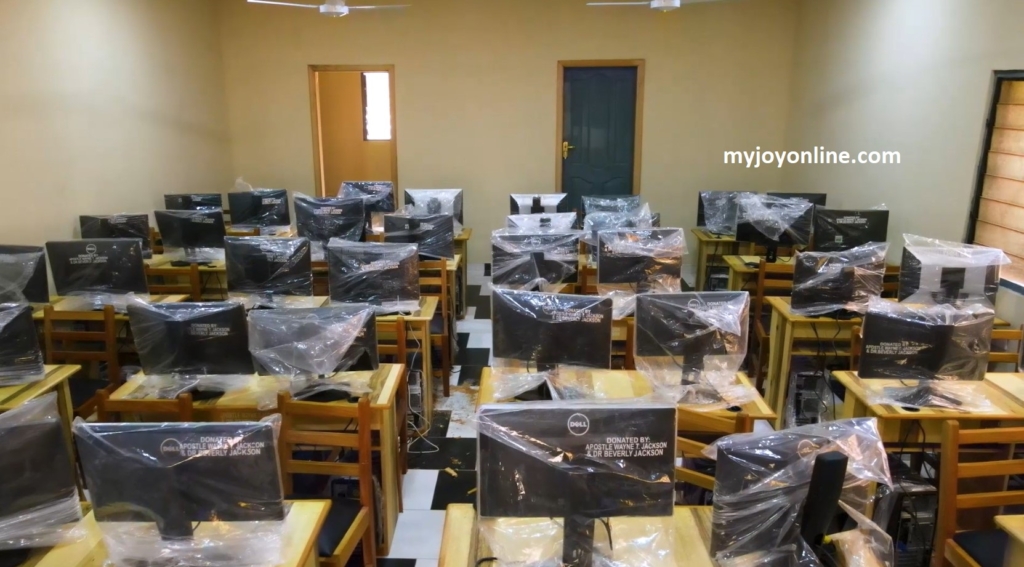 Popular US preacher donates ICT lab, library to Abasua community to improve education – MyJoyOnline