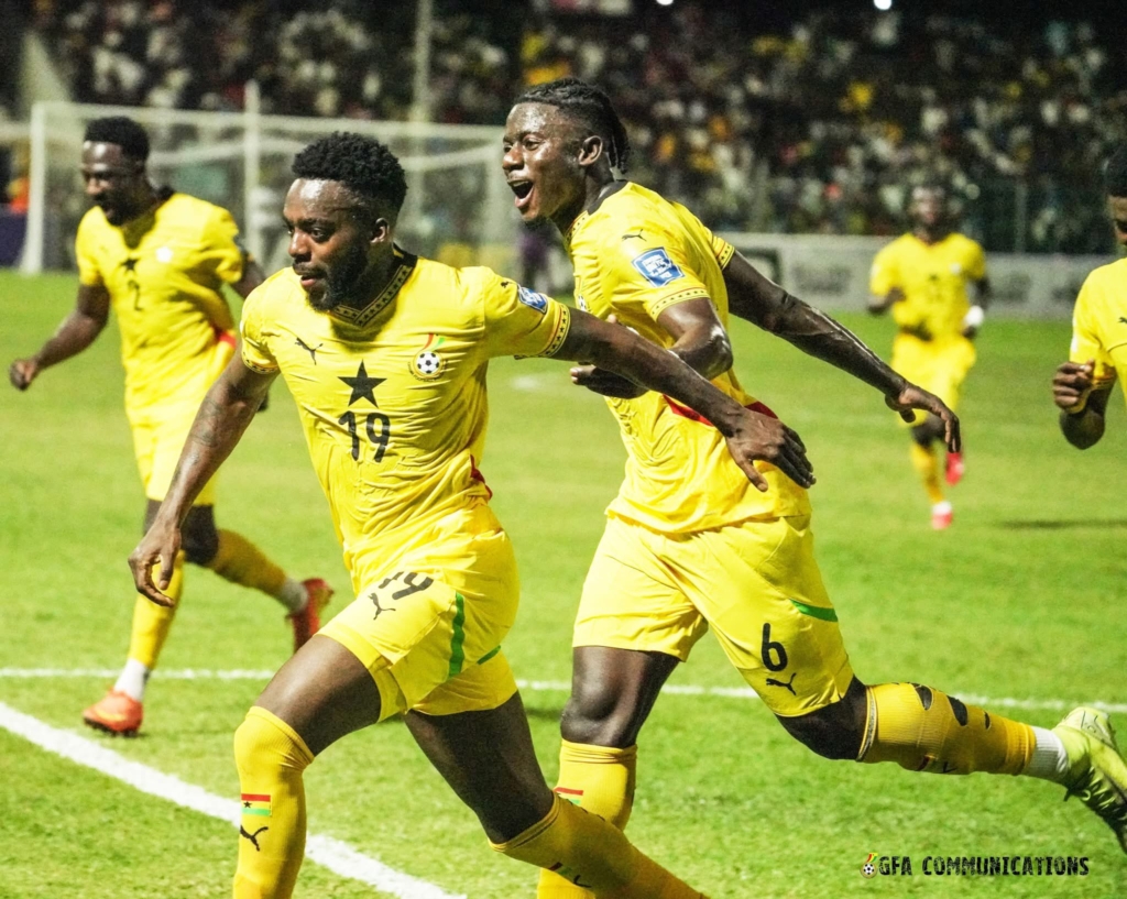 2026 FIFA WCQ: Black Stars thrash Chad 5-0 to go top of Group I – MyJoyOnline