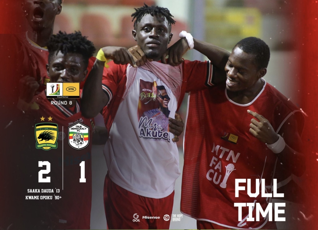 MTN FA Cup: Kwame Opoku’s late strike sends Kotoko through to semifinals – MyJoyOnline