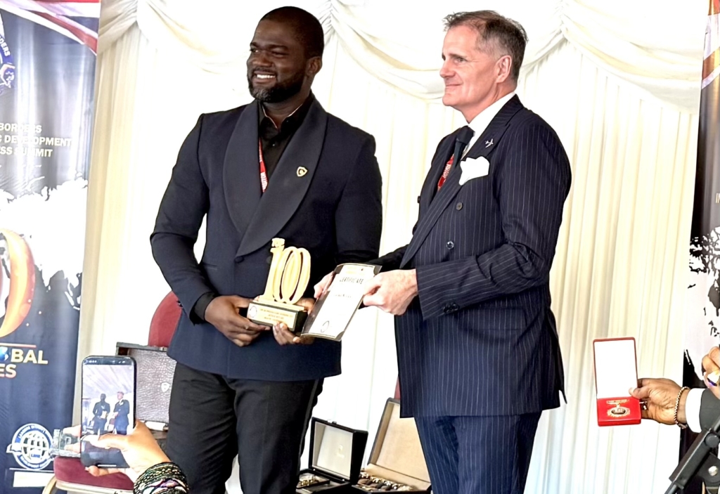 Anthony Dzamefe honored at the ‘Leaders without  borders’ at the House of Lords, London – MyJoyOnline