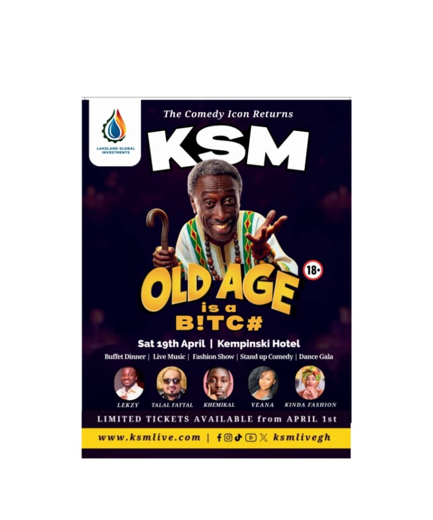 KSM returns this Easter with a spectacular comedy and luxury experience at Kempinski – MyJoyOnline