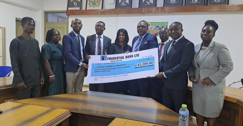 Prudential Bank donates GH¢83,000 to KsTU to facilitate teaching and learning – MyJoyOnline