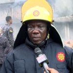 Adum fire fully extinguished - GNFS confirms after two-day blaze Regional fire commander, Assistant Chief Officer 2, Peter Tetteh