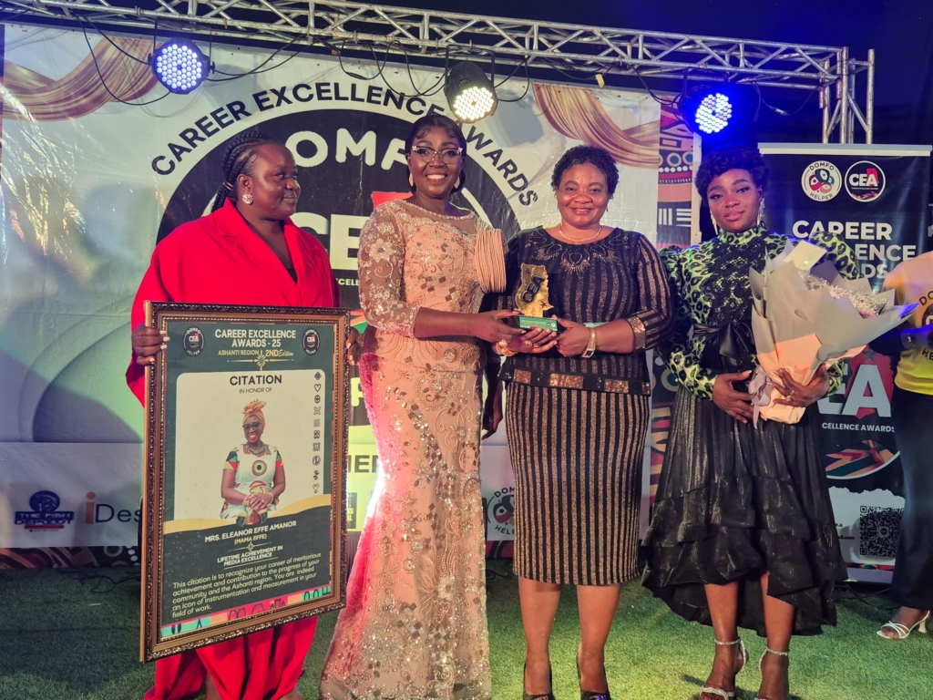 Nhyira FM’s Mama Effe honoured at Career Excellence Awards 2025 for exemplary leadership in media – MyJoyOnline