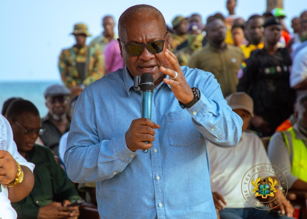 Mahama directs Finance Minister to fund Blekusu Sea Defence Phase II – MyJoyOnline