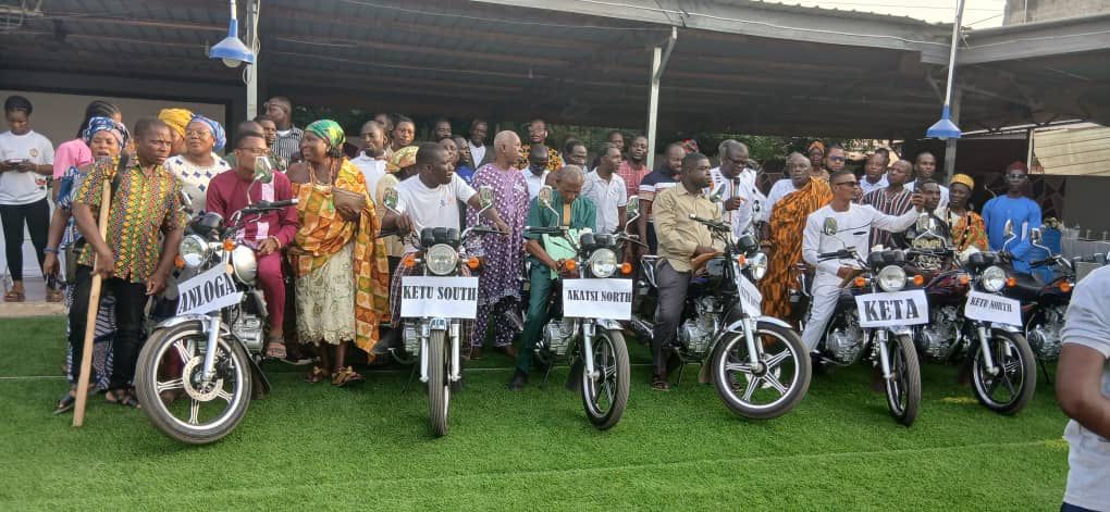 Volta Council of State rep donates motorcycles to support journalists in the region – MyJoyOnline