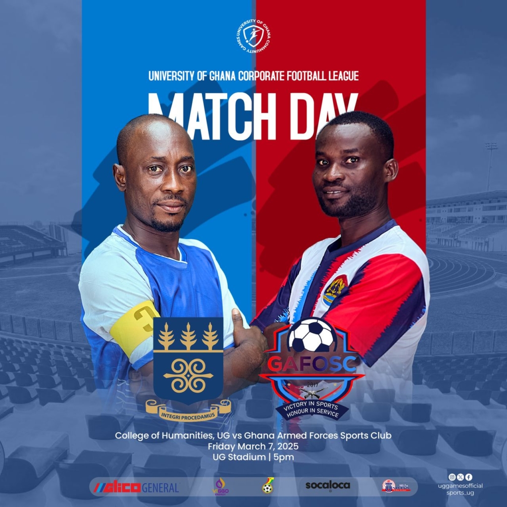 UG Corporate Football League: College of Humanities seeks redemption against GAF – MyJoyOnline