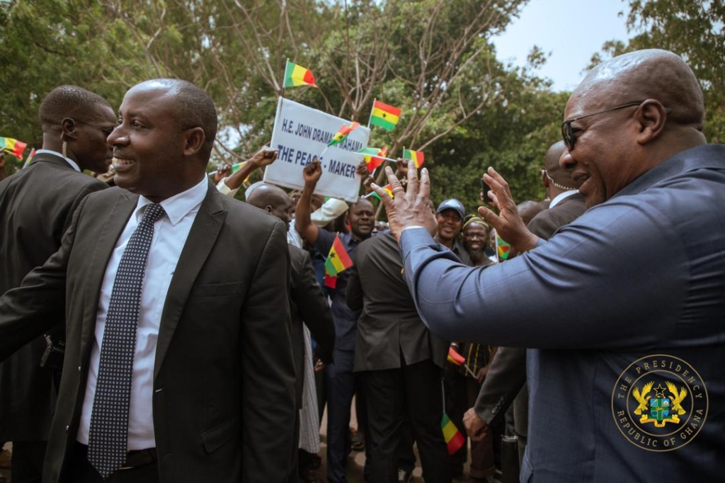 Photos: Mahama visits Mali as part of 'good neighbourliness' tour