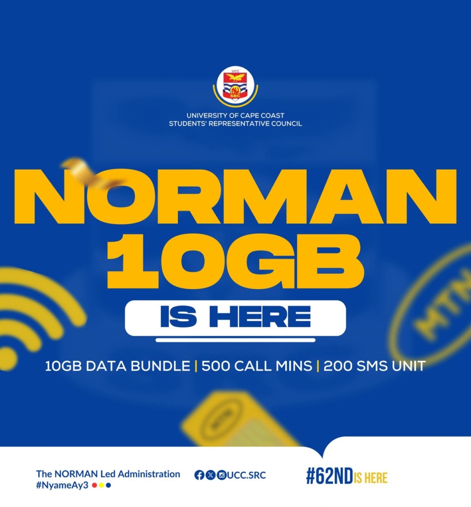 UCC SRC President redefines student leadership with 10GB data initiative – MyJoyOnline