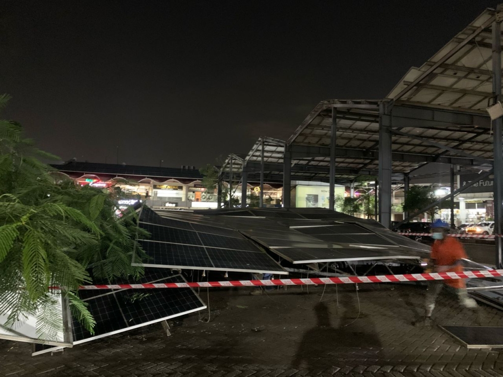 We apologise for any distress caused – A&C Mall management on solar panel collapse – MyJoyOnline