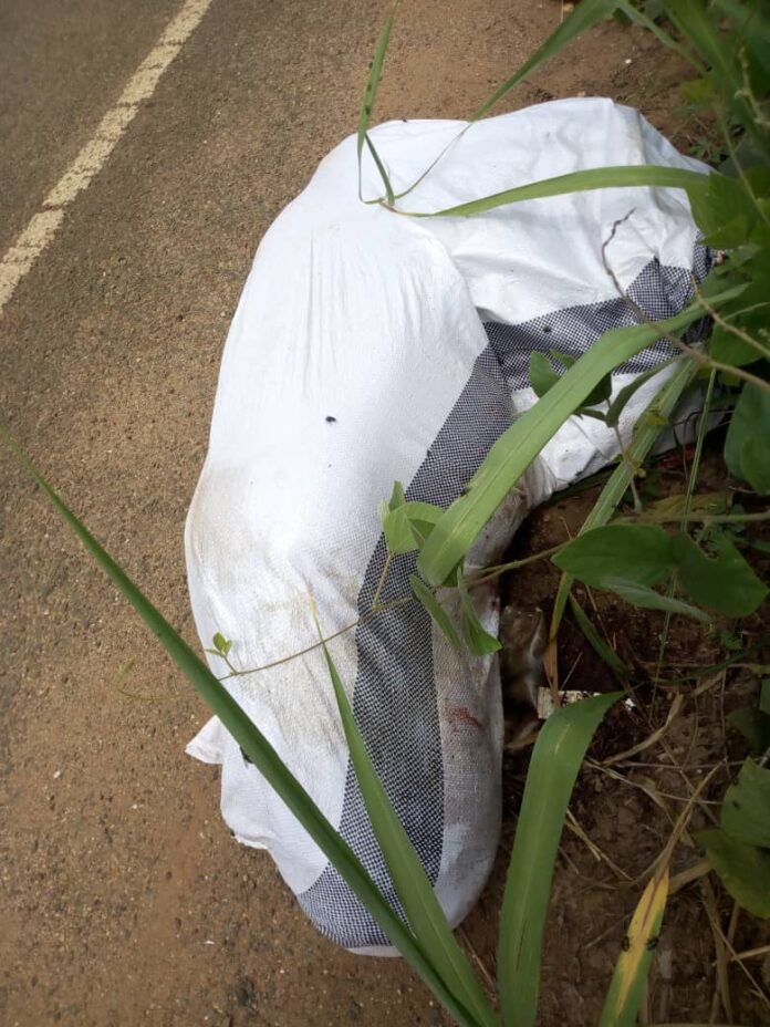 Dead body found in sack by roadside in Enchi – MyJoyOnline
