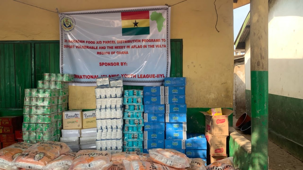 Int’l. Islamic Youth League, African Youth Devt. Centre supports Muslim community during salah celebrations – MyJoyOnline
