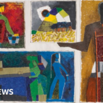 Indian mural that spent decades on Norwegian hospital wall sells for record $13.8m