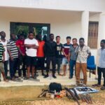 Police cracks down on illegal mining, 26 arrested in major galamsey bust near Samreboi
