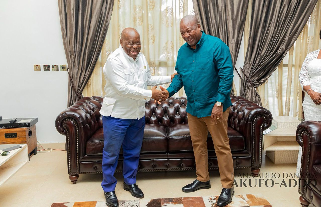 A Mountain Moment to Remember: Mahama and Akufo-Addo’s historic Easter Handshake inspires a Nation 2 Akufo Addo JDM Kwahu Easter