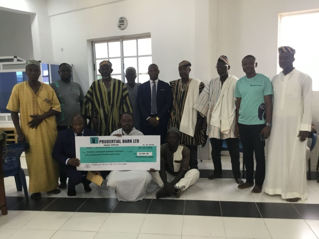 Prudential Bank donates to Muslims in Tamale to commemorate Eid – MyJoyOnline