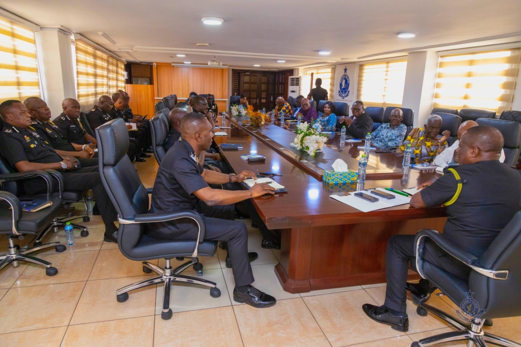 Photos: IGP Yohuno seeks counsel with former IGPs – MyJoyOnline