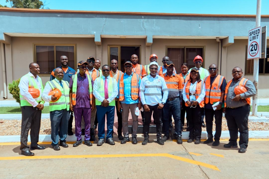 GOIL CEO tours Tema Lubes Oil Company – MyJoyOnline