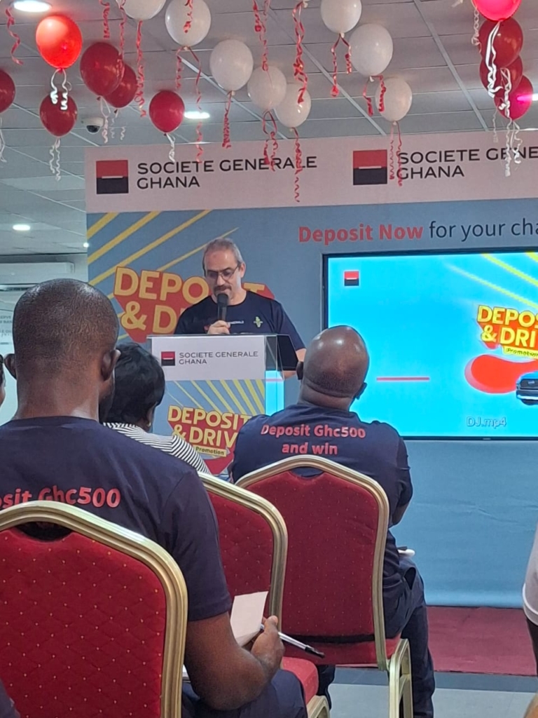 Societe Generale rewards 40 customers in first ‘Deposit & Drive’ mini draw – MyJoyOnline