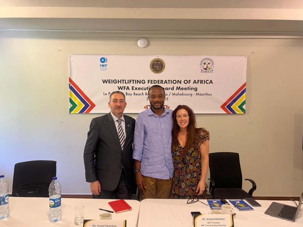 GWF President Jerry Ahmed Shaib represents Ghana at African Weightlifting Congress in Mauritius – MyJoyOnline