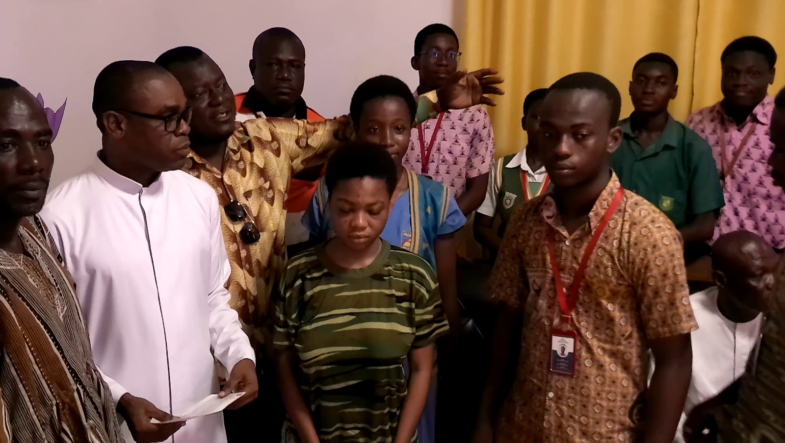 SHS students donate GHs100k towards care of victim of Adventist SHS shooting 2 WhatsApp Image 2025 04 25 at 12.35.16
