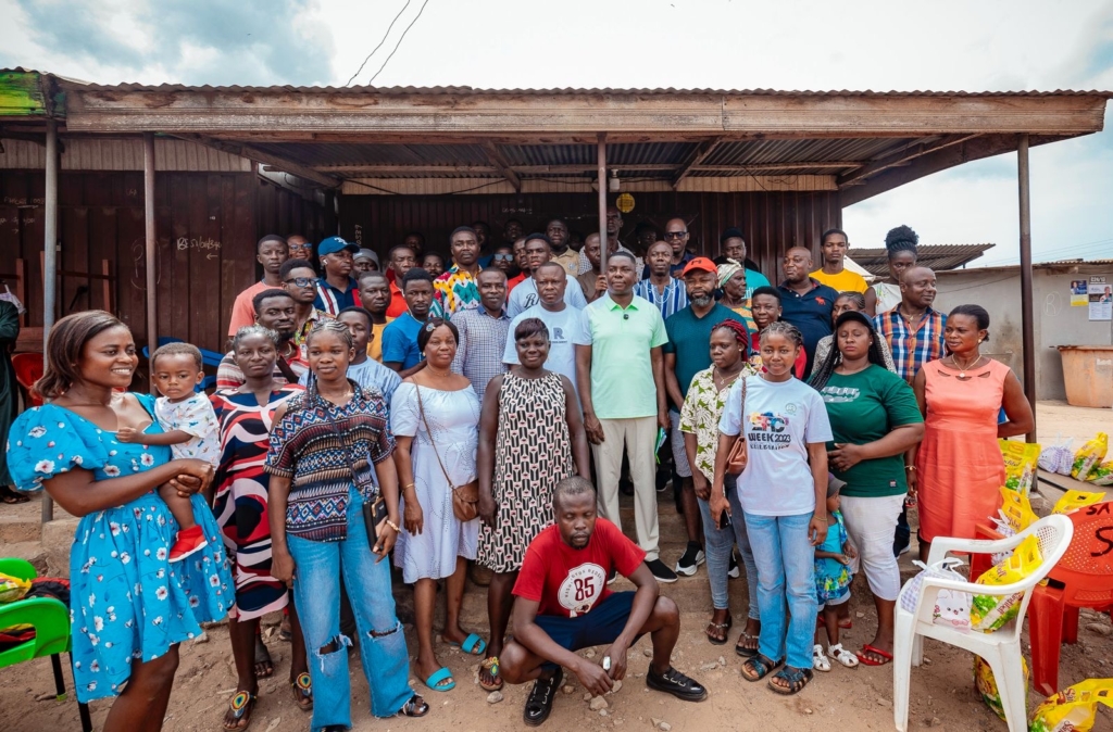 Gideon Boako spends Easter with Tano North self starters living in Accra – MyJoyOnline