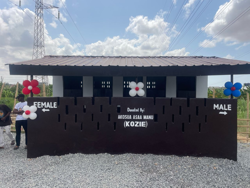 Kozie constructs modern toilet facility for underserved communities in Adjiringanor – MyJoyOnline Kozie constructs modern toilet facility for underserved communities in Adjiringanor – MyJoyOnline